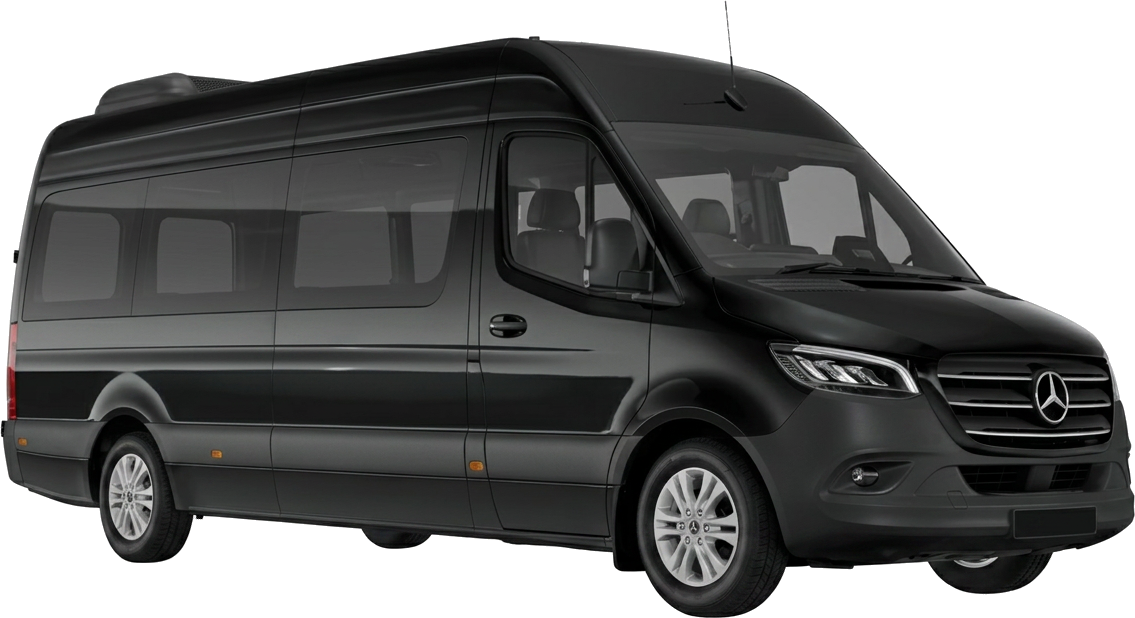 Mercedes Sprinter — up to 17 seats