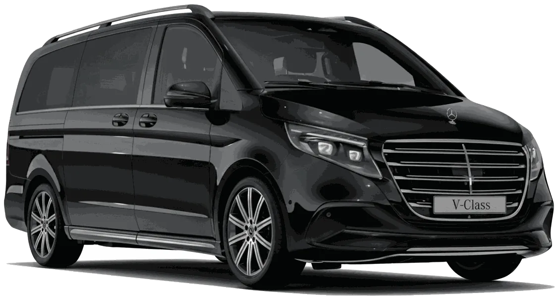 Mercedes V-Class minivan business class for SKG airport transfers