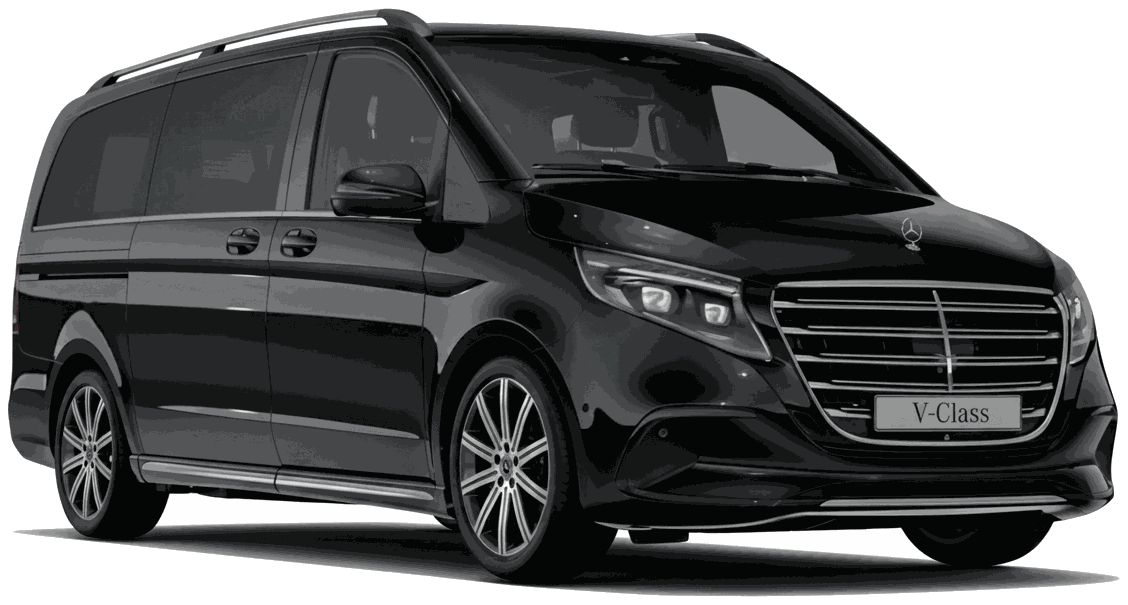 Mercedes V-Class minivan business class for SKG airport transfers