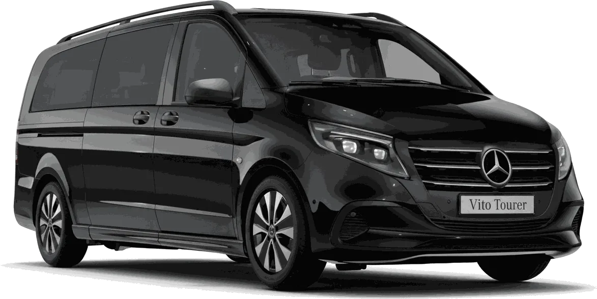 Mercedes Vito or similar — up to 8 passengers