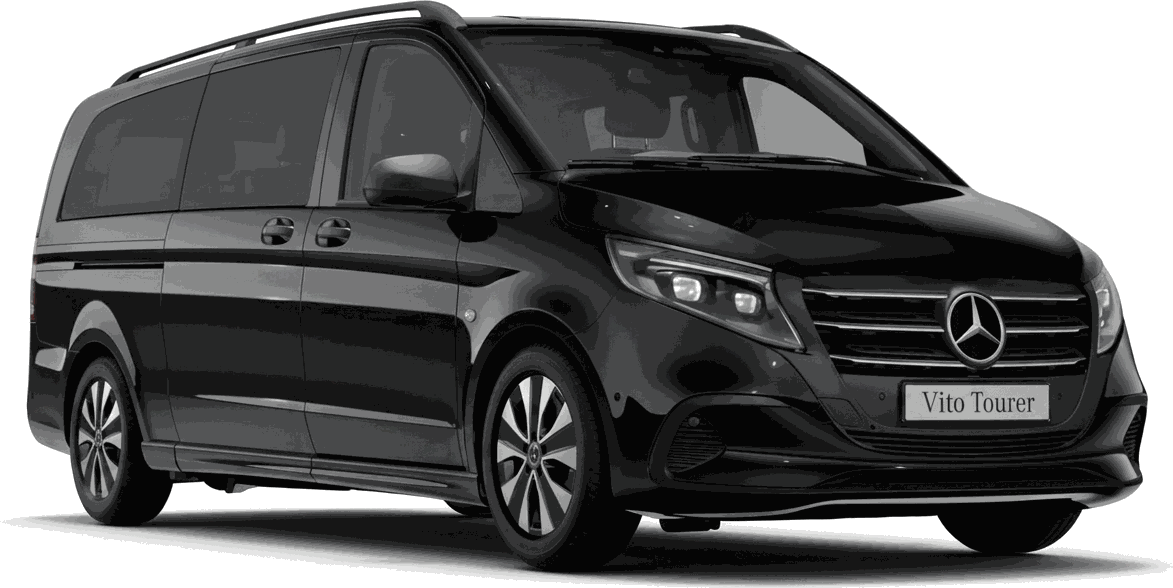 Mercedes Vito or similar — up to 8 passengers